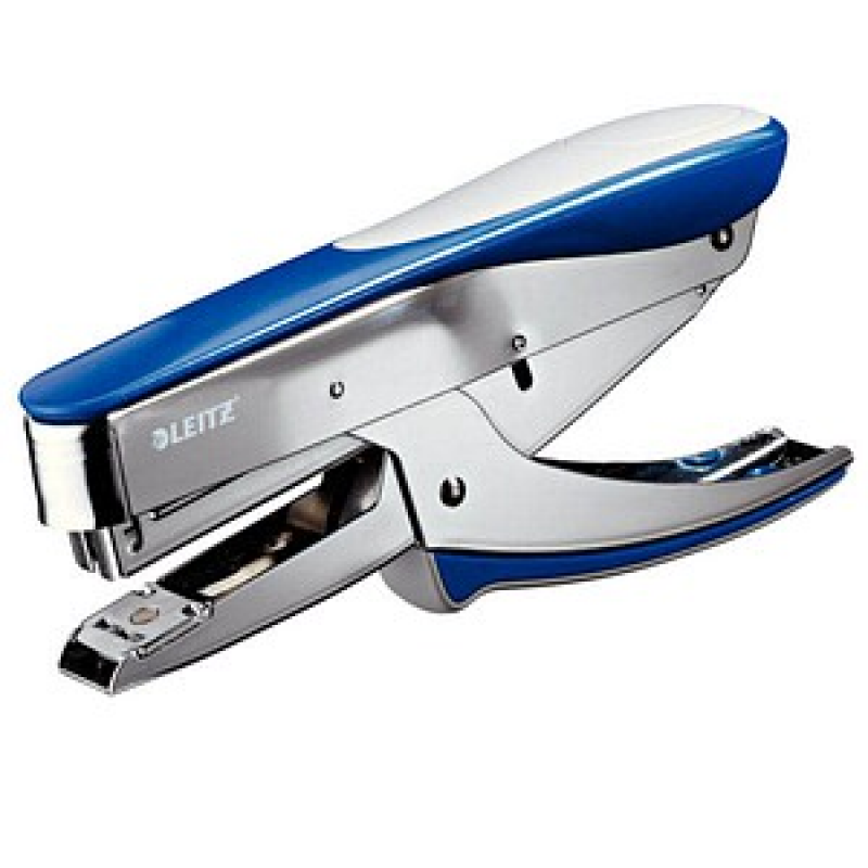LEITZ Heftzange 5548 blau-metallic, 1 St. – Bild 1 von 3