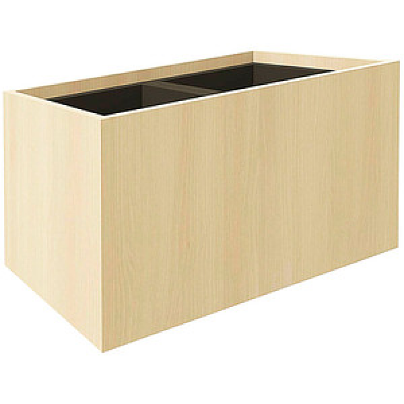 fm Pflanzkübel Plant Holz königsahorn rechteckig 73,1 x 40,0 cm, 1 St. – Bild 1 von 2