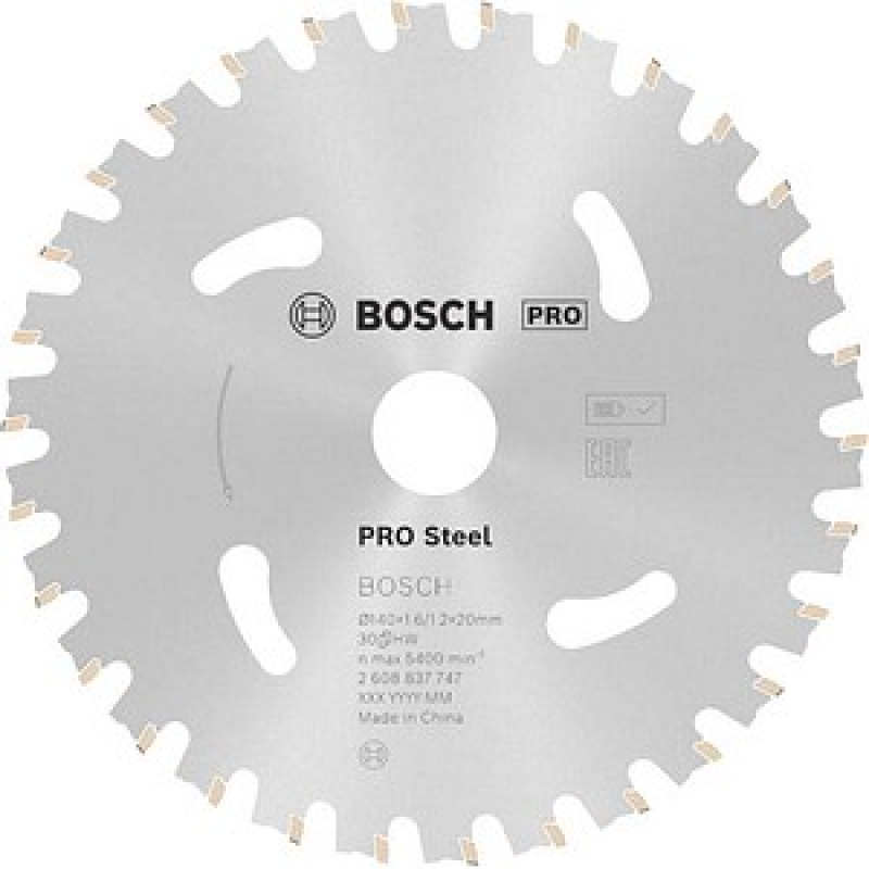 AKTION: BOSCH PRO Steel Kreissägeblatt 140,0 mm, 30 Zähne, 1 St. mit Prämie nach Registrierung – Bild 1 von 5