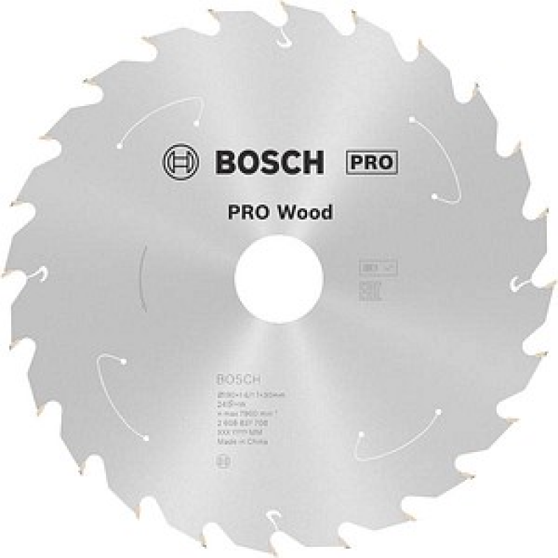 AKTION: BOSCH PRO Wood Kreissägeblatt 190,0 mm, 24 Zähne, 1 St. mit Prämie nach Registrierung – Bild 1 von 7