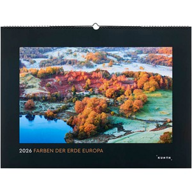 KUNTH Monats-Wandkalender Farben der Erde - Europa 2026, 1 St. – Bild 1 von 11