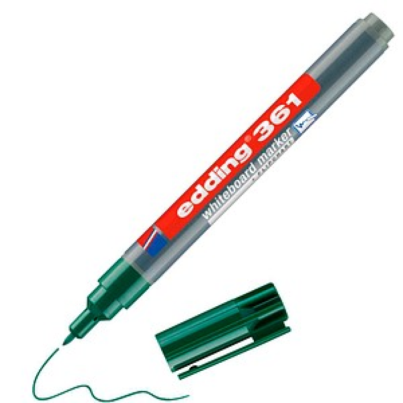 edding 361 Whiteboard-Marker grün 1,0 mm, 1 St. – Bild 1 von 5