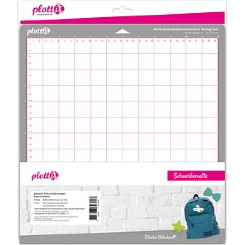plottiX Schneidematte für Schneideplotter stark klebend 305 x 305 mm (12 x 12 Zoll) , 1 St. – Bild 1 von 2