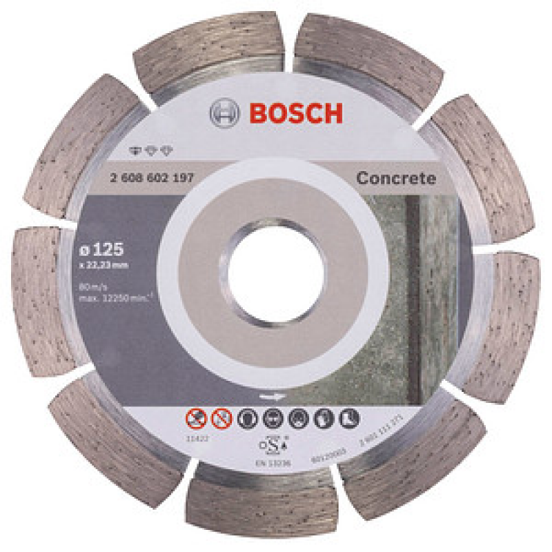 BOSCH Diamant-Trennscheibe Standard for Concrete, 1 St. – Bild 1 von 2
