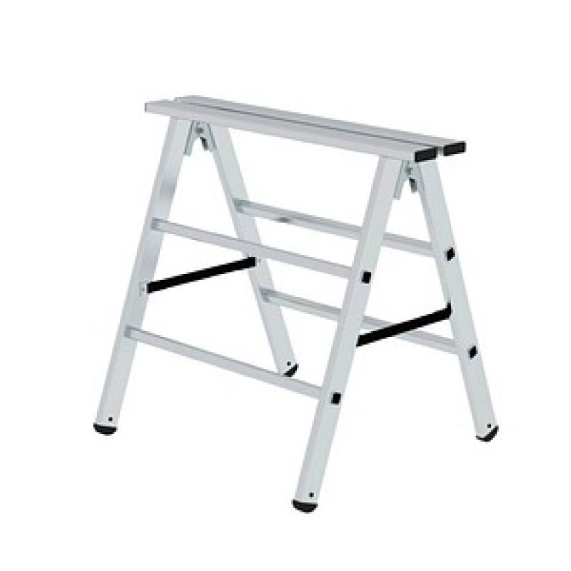 MUNK Arbeitsbock 30401 klappbar silber, H: 81,5 cm – Bild 1 von 2
