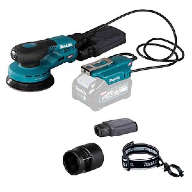 AKTION: makita BO004CGZ Akku-Exzenterschleifer 40,0 V max., ohne Akku mit Prämie nach Registrierung – Bild 1 von 11