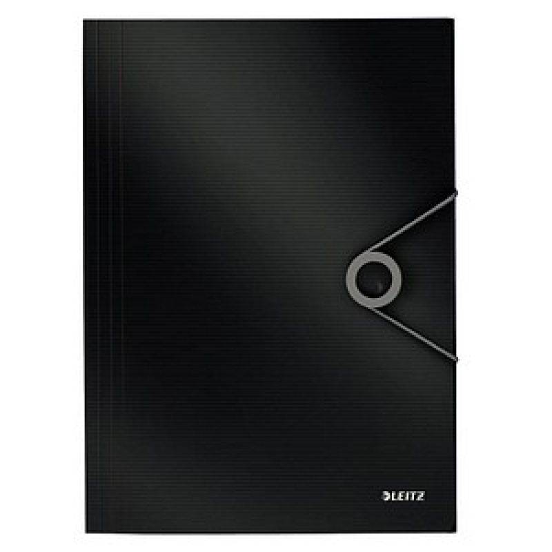LEITZ Eckspanner Solid 4563 DIN A4 schwarz, 1 St. – Bild 1 von 2
