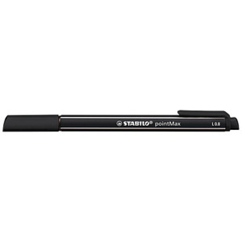 STABILO pointMax Filzstift schwarz, 1 St. – Bild 1 von 2
