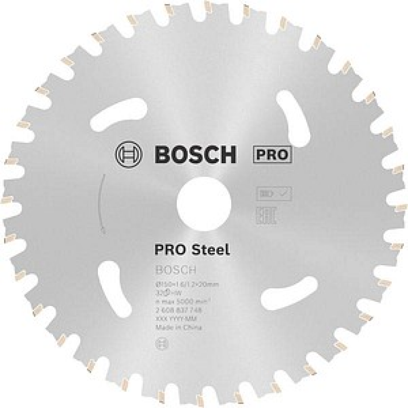 AKTION: BOSCH PRO Steel Kreissägeblatt 150,0 mm, 36 Zähne, 1 St. mit Prämie nach Registrierung – Bild 1 von 5