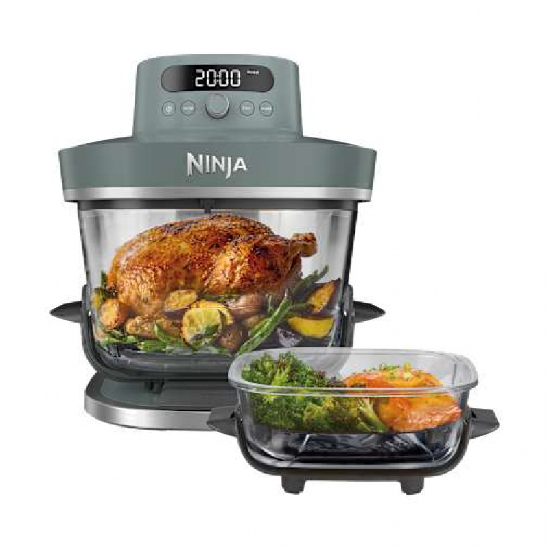 Ninja CRISPi PRO 7-in-1 Glas-Air-Fryer in Blaugrau | AS101EUGY | von SharkNinja – Bild 1 von 2