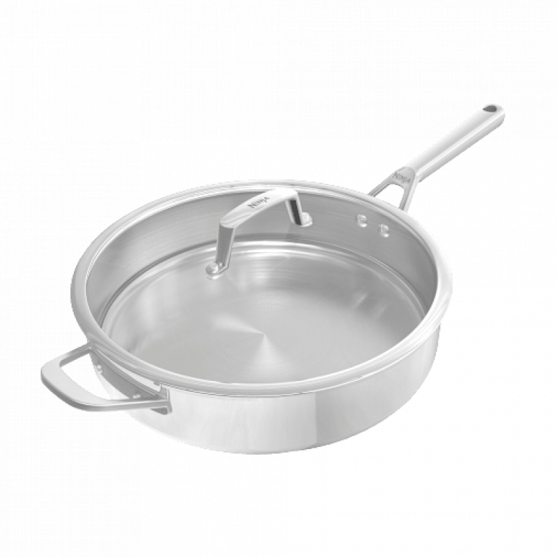 Ninja EverClad Edelstahl-Sautierpfanne (26 cm) | C90126EUI | von SharkNinja – Bild 1 von 2