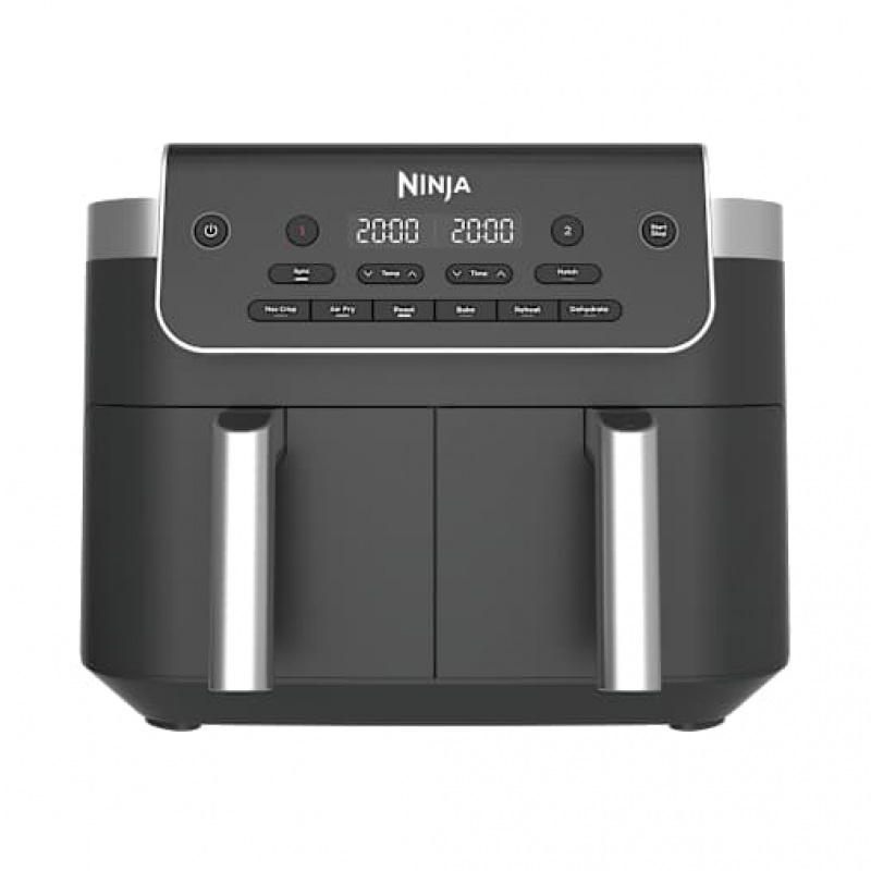 Ninja DualZone 7,6-l-Heißluftfritteuse mit 2 Schubladen | DZ801EU | von SharkNinja – Bild 1 von 2
