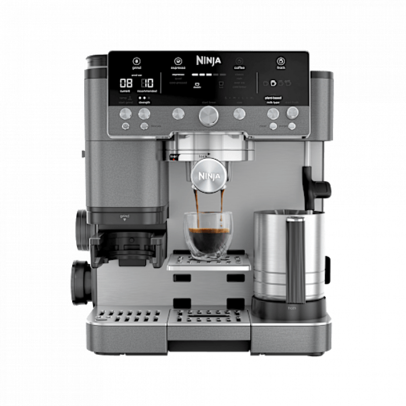 Ninja Luxe Premier 3-in-1 Kaffeemaschine in Grau | ES601EUGM | von SharkNinja – Bild 1 von 2