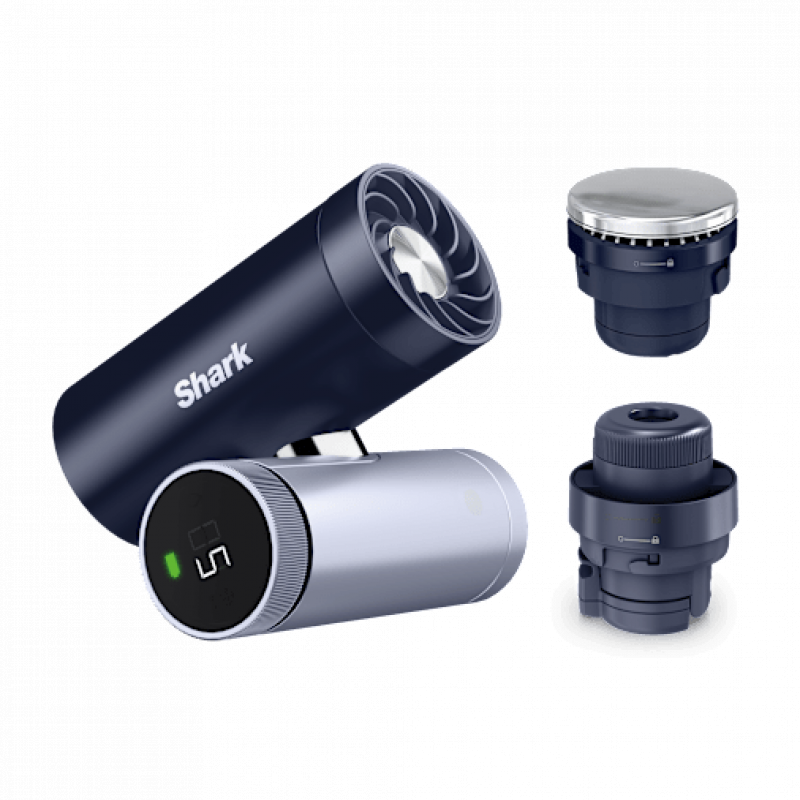 Shark ChillPill 3-in-1-Handventilator-, Sprühnebel- und InstaChill-System mit Reise-Etui – Mitternachtsblau | FA025EU | von SharkNinja – Bild 1 von 2