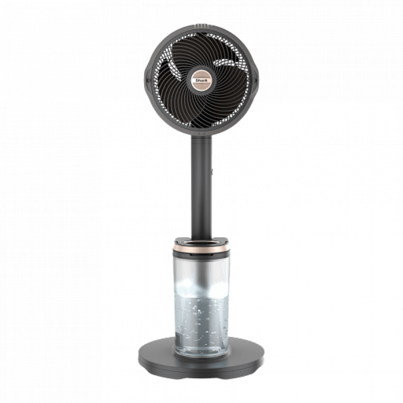 Shark FlexBreeze Pro Mist Ventilator für den Innen- und Außenbereich mit Outdoor-Sprühnebelsystem in Anthrazitgrau | FA300EU | von SharkNinja – Bild 1 von 2