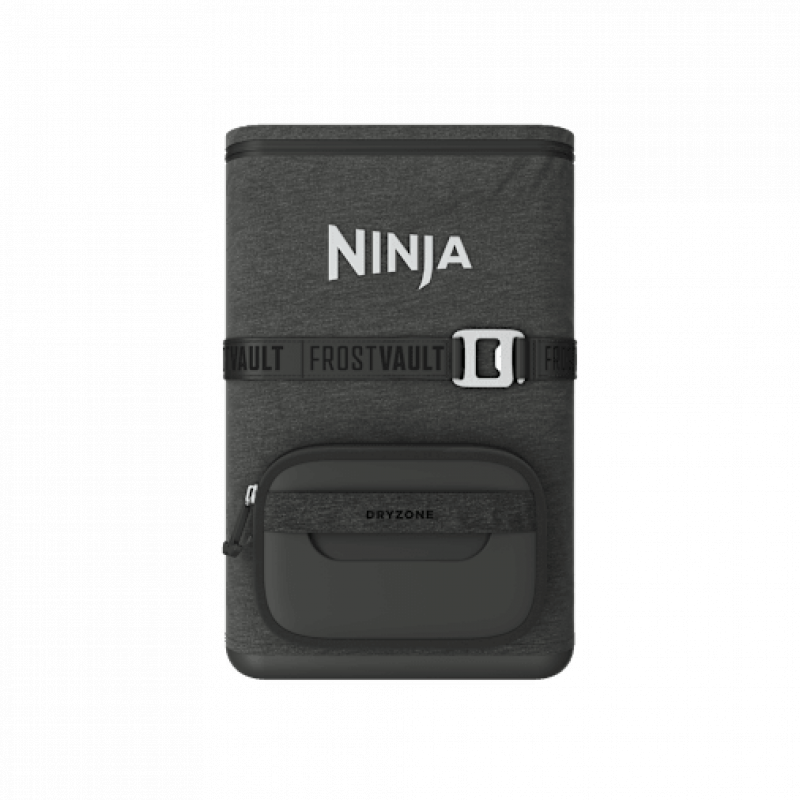 Ninja Outdoor FrostVault Go flexibler 23-Liter-Kühlrucksack für 36 Dosen mit kalter Trockenzone in Grau | FF136EUUKCG | von SharkNinja – Bild 1 von 2
