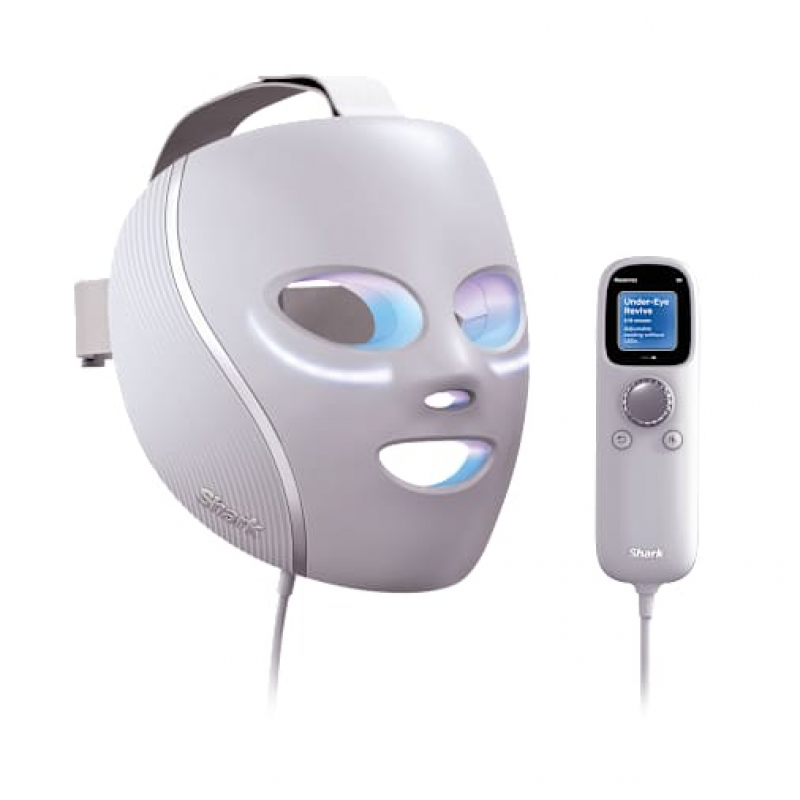 Shark CryoGlow LED-Maske + Kühlung der Augenpartie in Lila | FW312EUPL | von SharkNinja – Bild 1 von 2