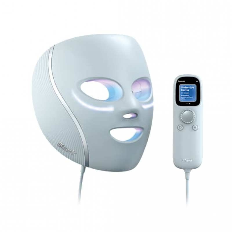 Shark CryoGlow LED-Maske + Kühlung der Augenpartie in Blau | FW312EU | von SharkNinja – Bild 1 von 2