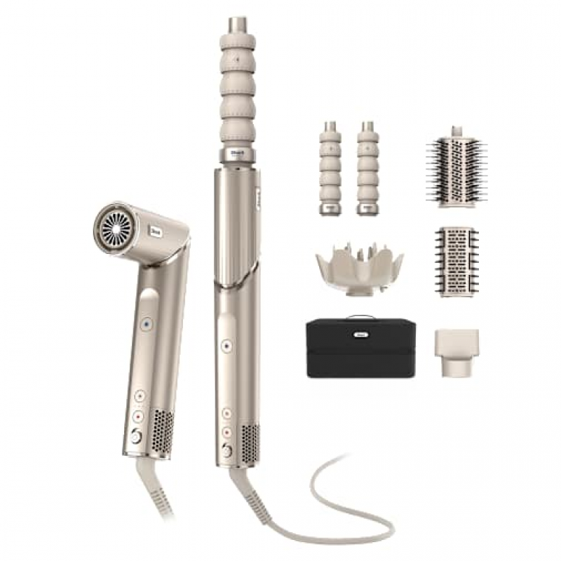 Shark FlexStyle 5-in-1 Haarstyler und -trockner in Beige | HD446SLEU | von SharkNinja – Bild 1 von 2