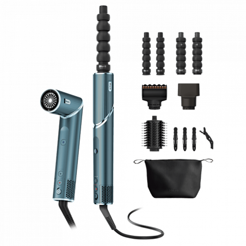 Shark FlexStyle Limited Edition 5-in-1 Haarstyler & -trockner in Petrolblau | HD456TLEU | von SharkNinja – Bild 1 von 2