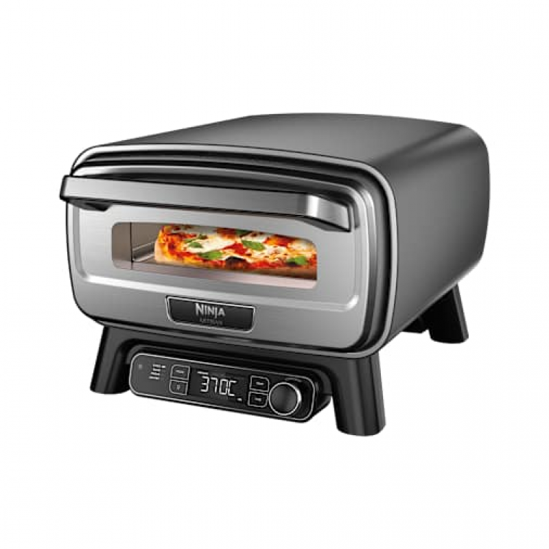 Ninja Artisan Outdoor-Elektro-Pizzaofen und Heißluftfritteuse in Grau | MO201EU | von SharkNinja – Bild 1 von 2