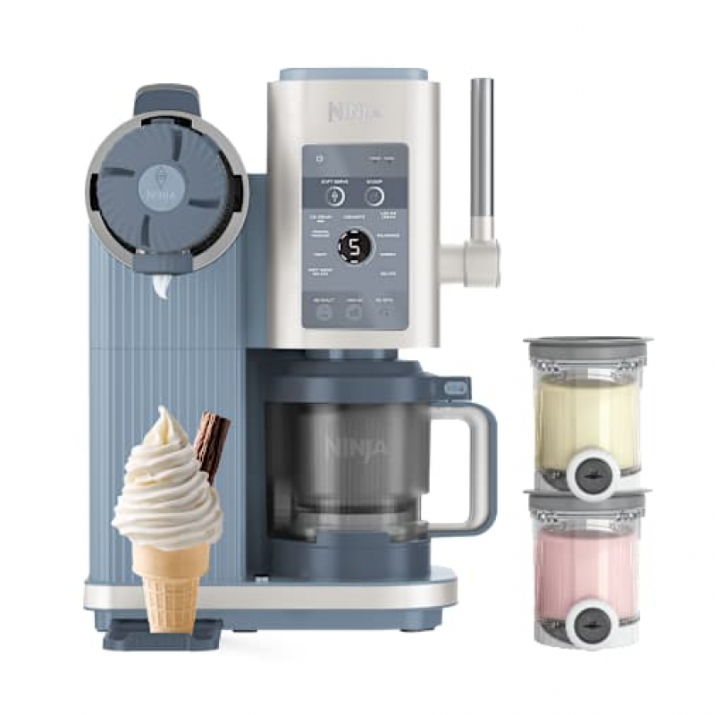 Ninja CREAMi Scoop & Swirl 13-in-1 Softeis- und Eismaschine | NC702EU | von SharkNinja – Bild 1 von 2