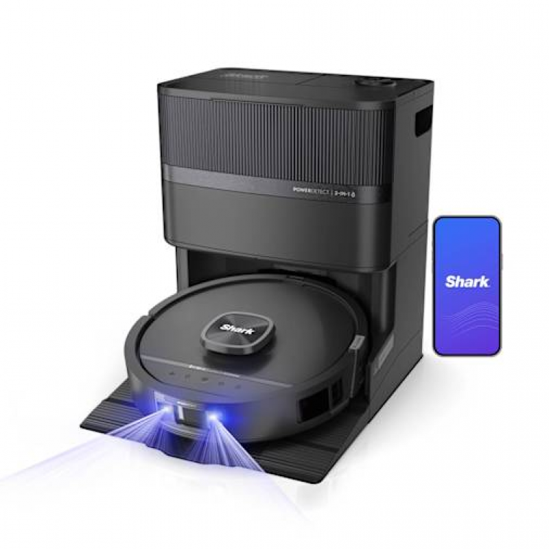 Shark PowerDetect UV Reveal 2-in-1 Saug- und Wischroboter in Schwarz | RV3000XEEU | von SharkNinja – Bild 1 von 2