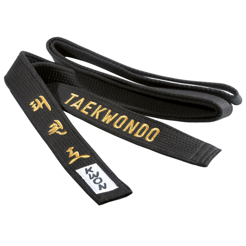 Tae-Gürtelkwondo avec broderie Kwon 5 cm