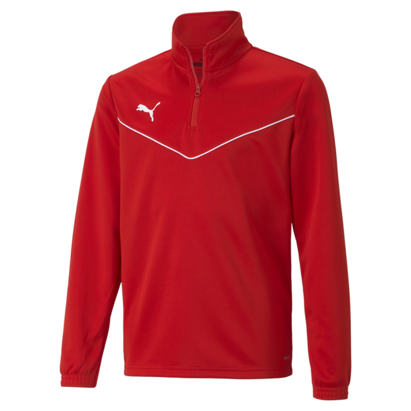 Sweatshirt 1/4 Reißverschluss Kinder Puma teamRISE