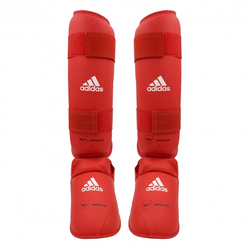 Fuß- und Schienbeinschützer Karate abnehmbar adidas