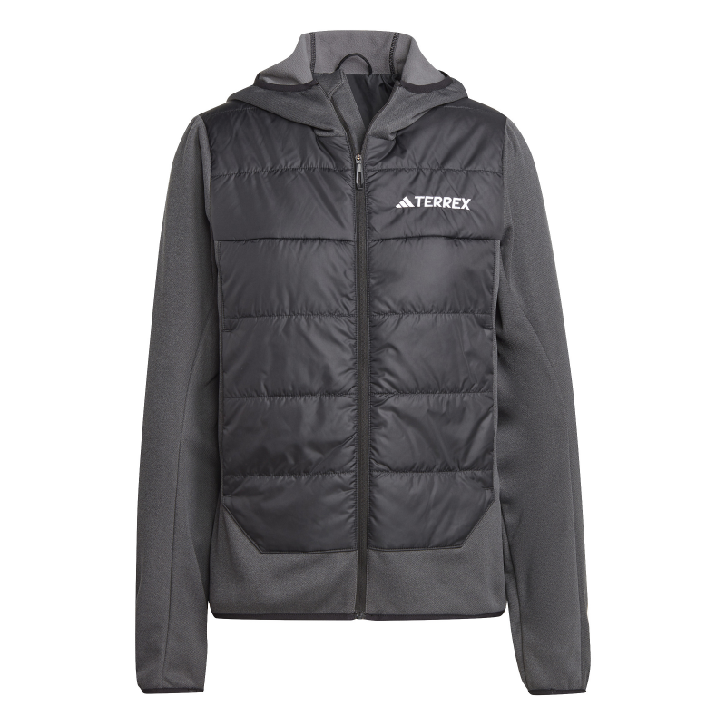 Hochdichte wasserdichte Damen-Hybridjacke mit Kapuze adidas Terrex Multi