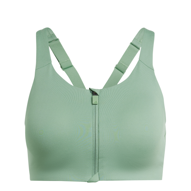 BH mit Reißverschluss mit starkem Halt Frau adidas TLRD Impact Luxe