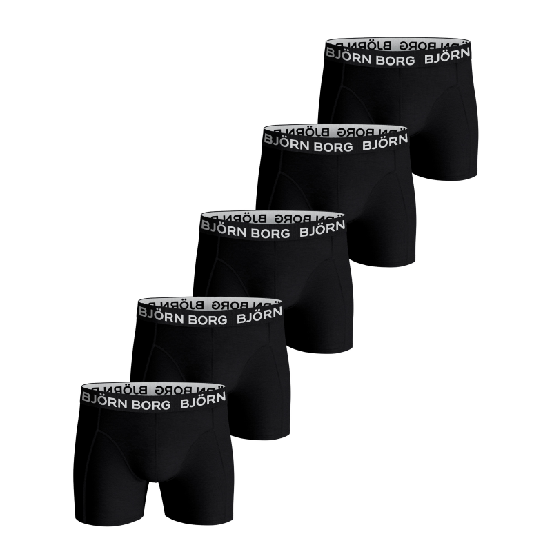 Boxer aus Baumwolle Björn Borg Stretch (x5)