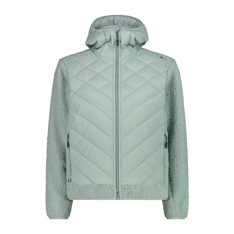 Hybrid-Daunenjacke mit festem Kapuze für Damen CMP