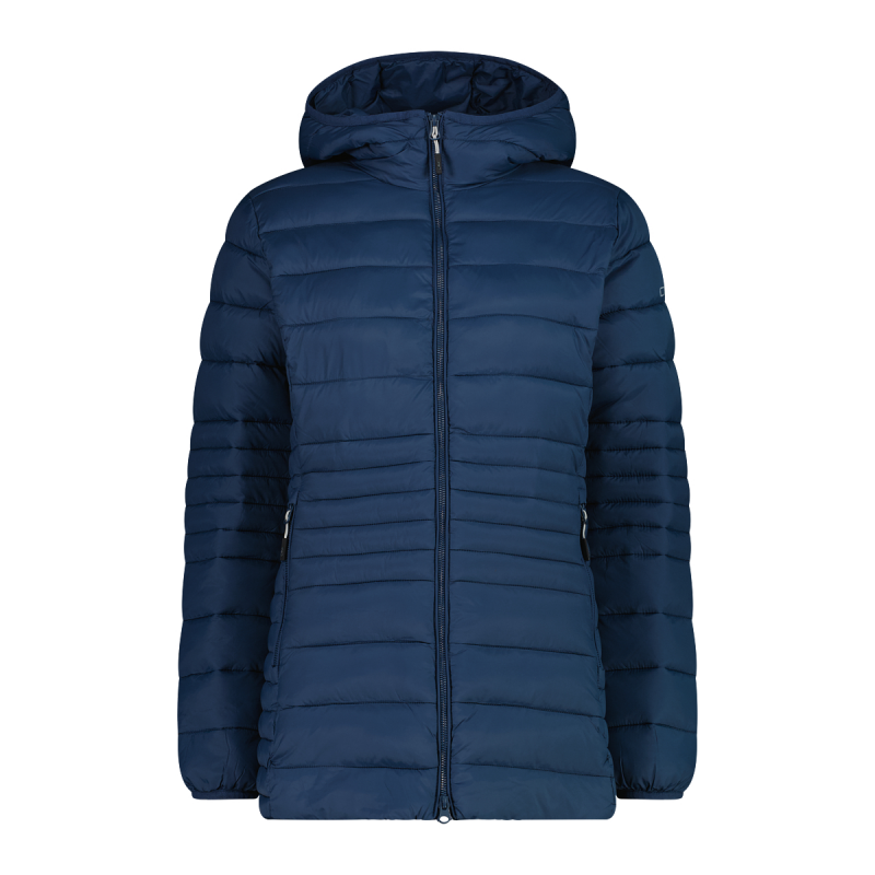 Damen lange Kapuzenjacke mit Reißverschluss Sorona Aura CMP