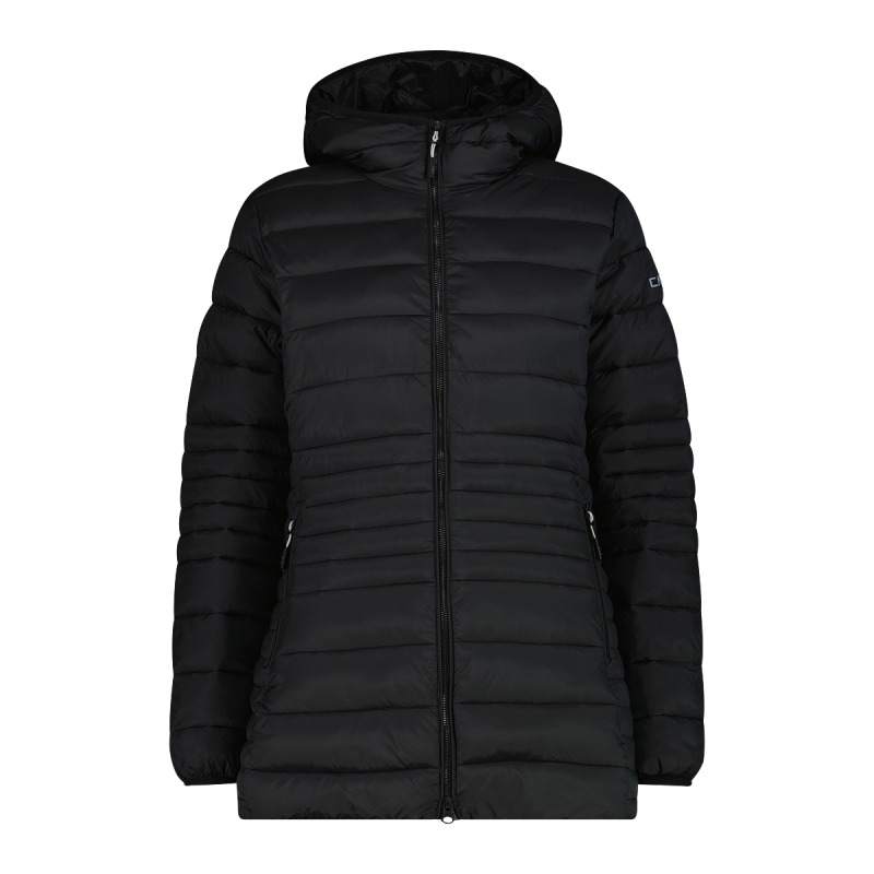 Damen lange Kapuzenjacke mit Reißverschluss Sorona Aura CMP