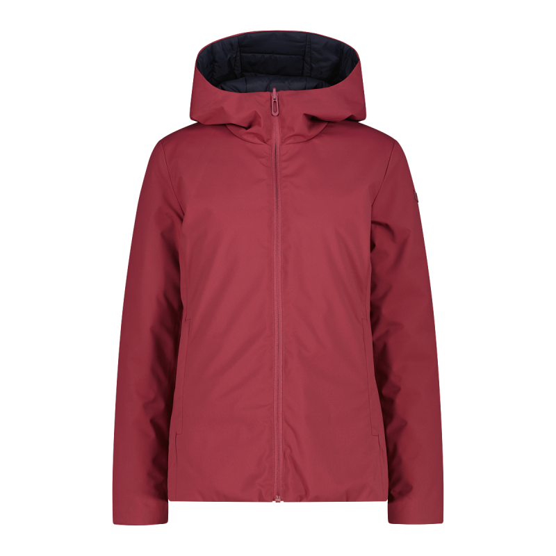 Reversible, wasserdichte Kapuzenjacke für Frauen CMP