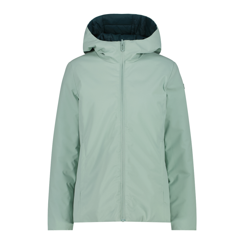 Reversible, wasserdichte Kapuzenjacke für Frauen CMP