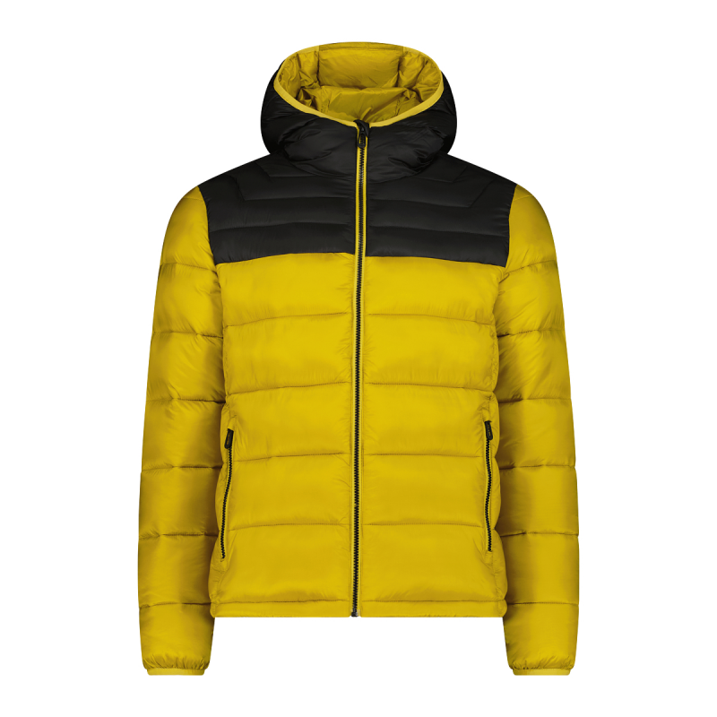 Wattierte Jacke mit Kapuze und Reißverschluss CMP
