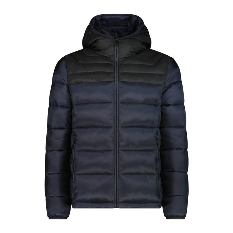 Wattierte Jacke mit Kapuze und Reißverschluss CMP