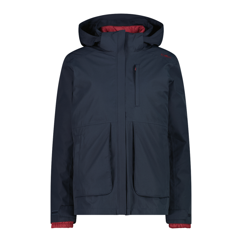Damen Steppjacke mit abnehmbarem Kapuze CMP