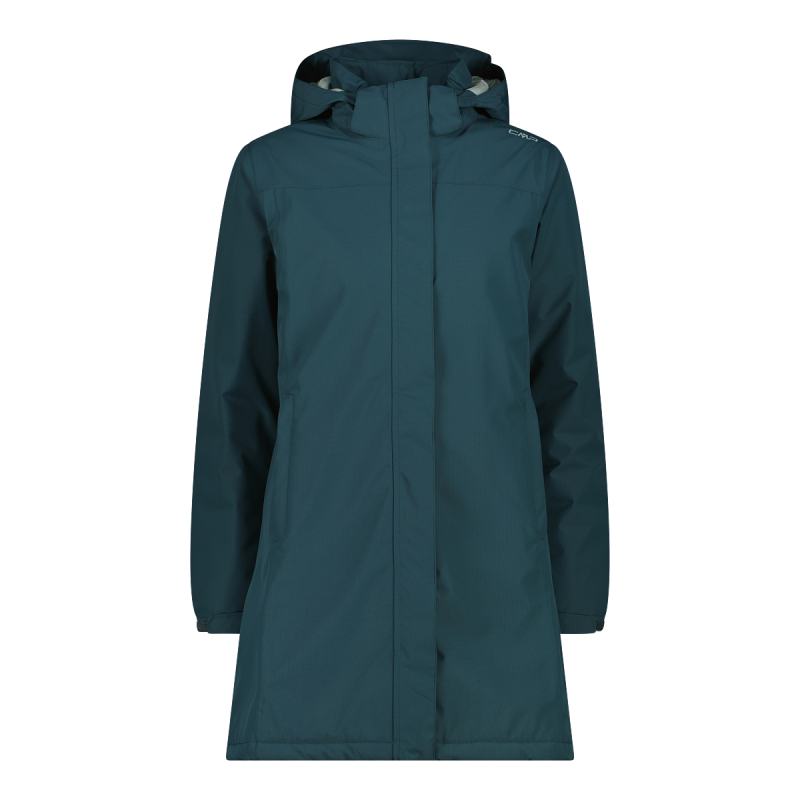 Damen Steppjacke mit Kapuze und Reißverschluss CMP