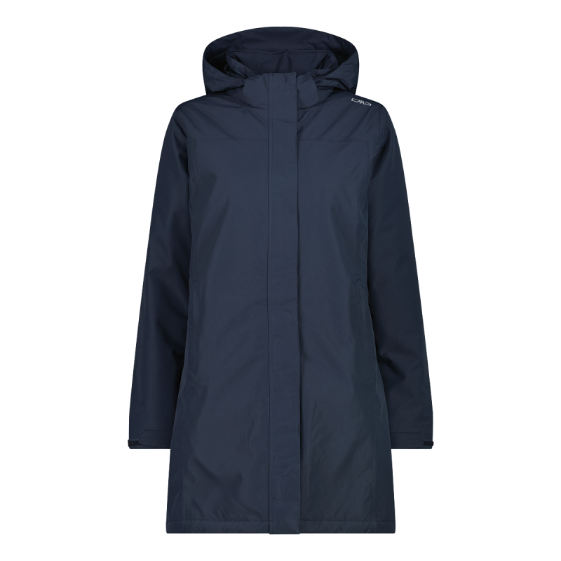 Damen Steppjacke mit Kapuze und Reißverschluss CMP