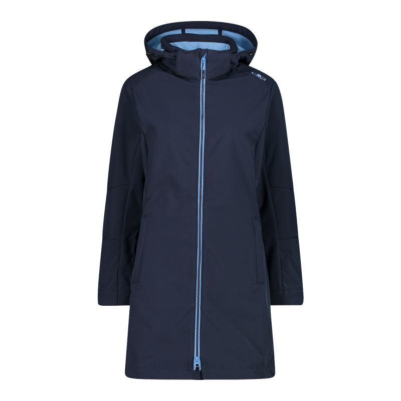 Damen Parka mit Kapuze und Reißverschluss CMP