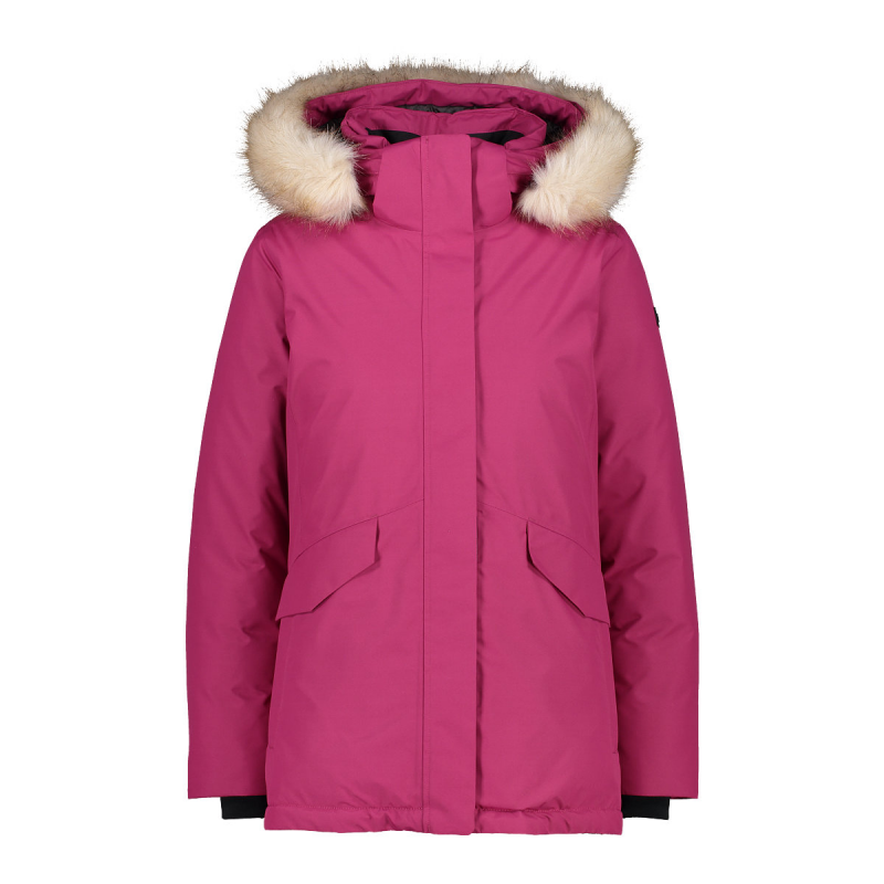 Damen Parka mit Kapuze und Reißverschluss CMP