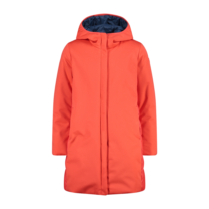 Mädchen-Daunenjacke mit Kapuze CMP