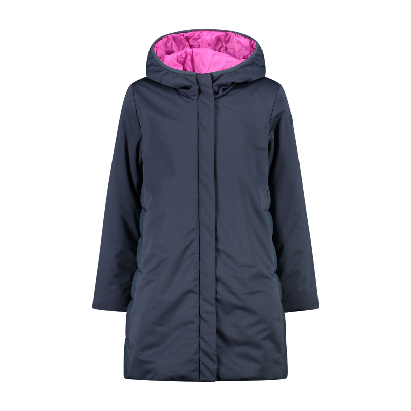 Mädchen-Daunenjacke mit Kapuze CMP