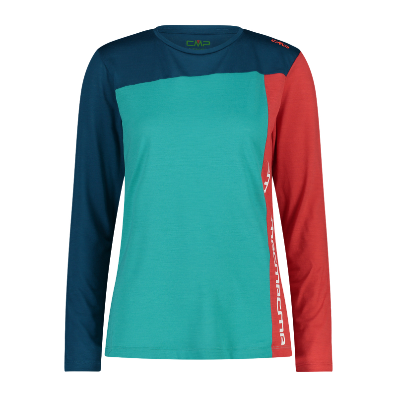Maillot unlimitech mit langen Ärmeln für Frauen CMP