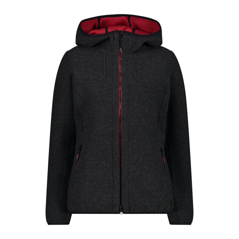 Damen Wollkapuzejacke CMP