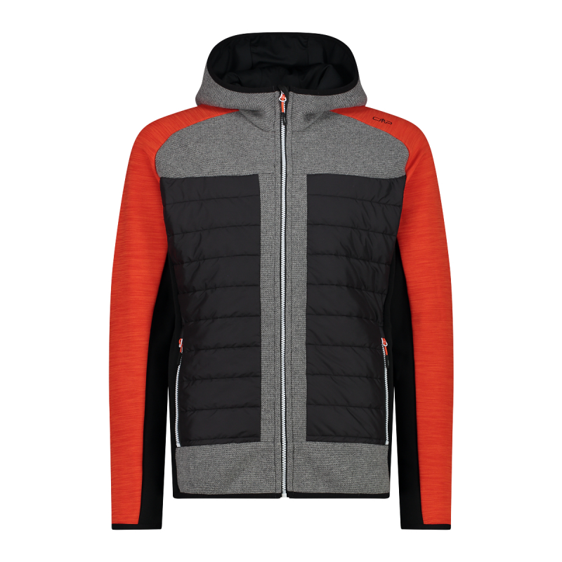 Hybrid Hoodie Fleece CMP